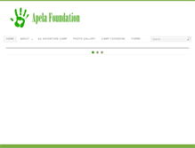 Tablet Screenshot of apelafoundation.org